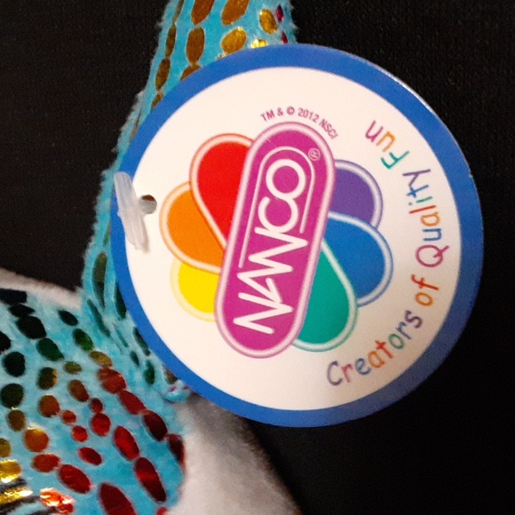 Nanco Colorful Shark Plush New - Picture 2 of 3